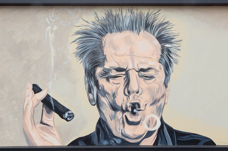 Jack Nicholson Mural | TravelOK.com - Oklahoma's Official Travel